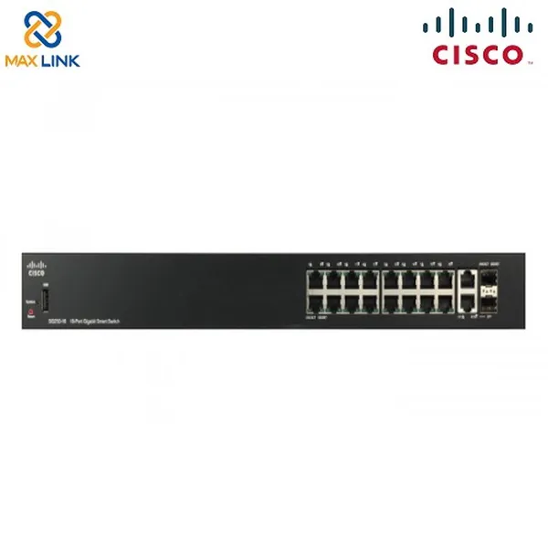 Cisco SG250-18 18-Port Gigabit Smart Switch