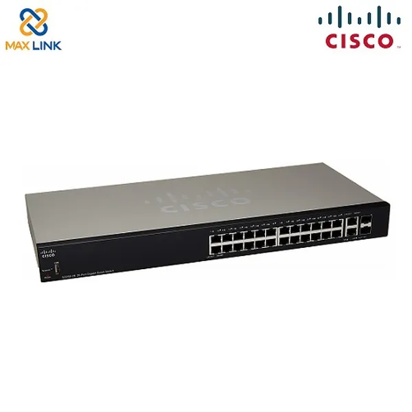 Cisco SG250-26HP 26-port Gigabit PoE Switch