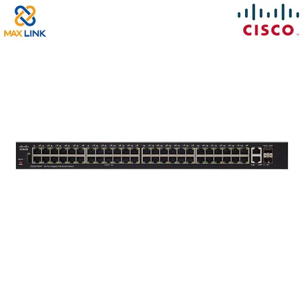 Cisco SG250-50HP 50-Port Gigabit PoE Smart Switch