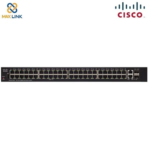 Cisco SG250-50P 50-Port Gigabit PoE Smart Switch
