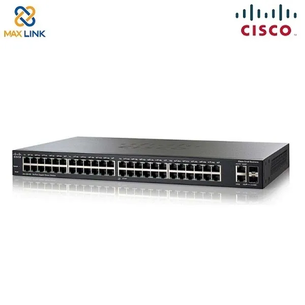 Cisco SG250-50P 50-Port Gigabit PoE Smart Switch