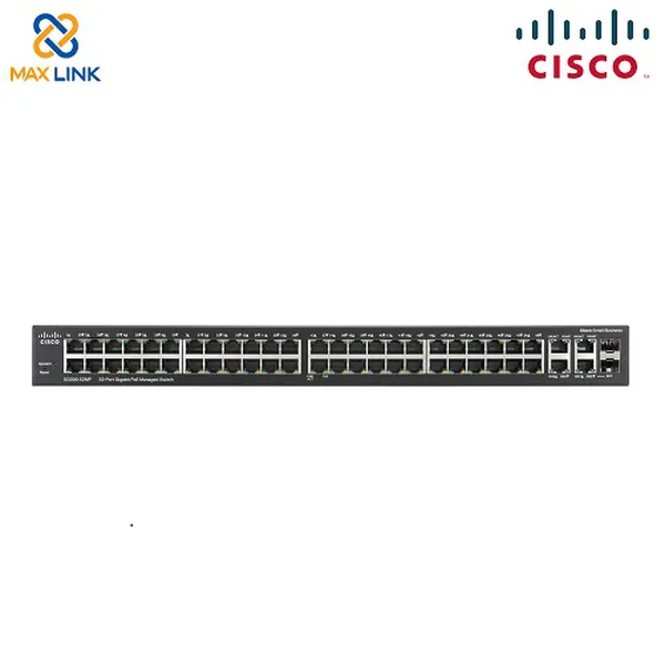 Cisco SG300-52P 52-port Gigabit PoE Managed Switch