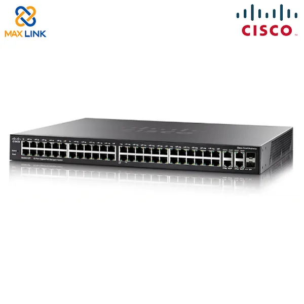 Cisco SG300-52P 52-port Gigabit PoE Managed Switch