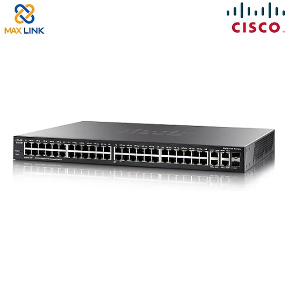 Cisco SG300-52P 52-port Gigabit PoE Managed Switch