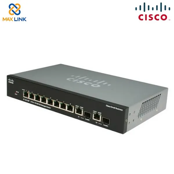 Cisco SG350-10 10-port Gigabit Managed Switch
