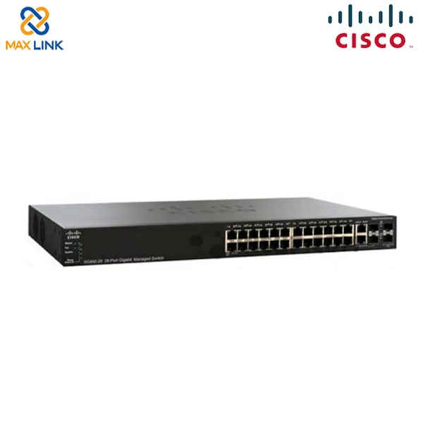 Cisco SG350-28 28-port Gigabit Managed Switch