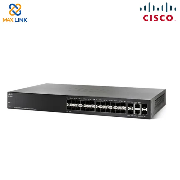 Cisco SG350-28SFP 28-port Gigabit Managed SFP Switch