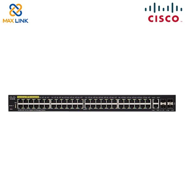 Cisco SG350-52 52-port Gigabit Managed Switch