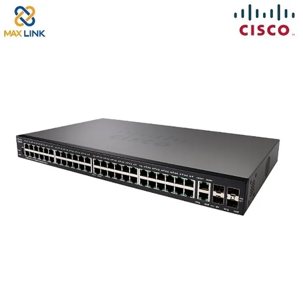 Cisco SG350-52MP 52-port Gigabit Max-PoE Managed Switch