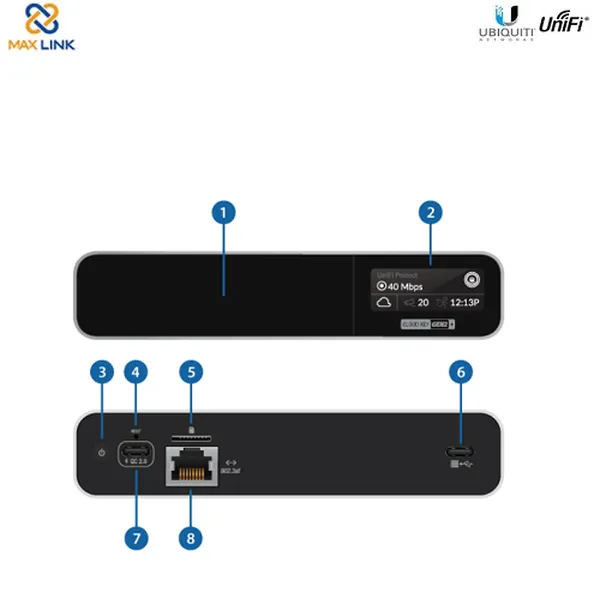 Cotroller UniFi Cloud Key Gen2 Plus UCK-GEN2-PLUS