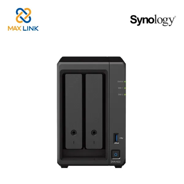 Đầu ghi hình camera Deep Learning NVR Synology DVA1622