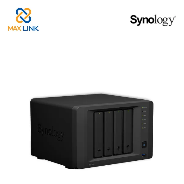 Đầu ghi hình camera Deep Learning NVR Synology DVA3221