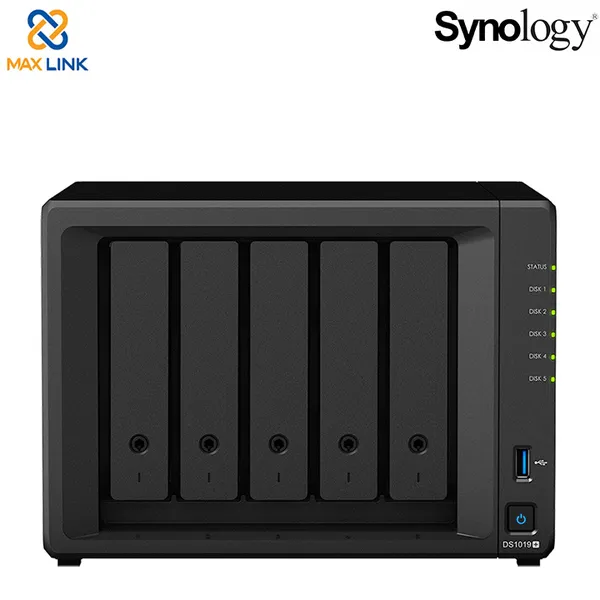 Thiết bị lưu trữ mạng NAS Synology DS1019+