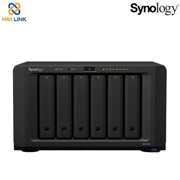Thiết bị lưu trữ mạng NAS Synology DS1618+