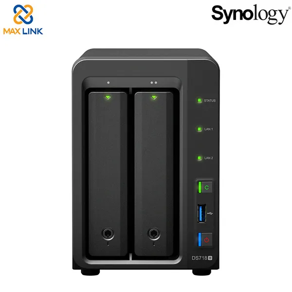 Thiết bị lưu trữ mạng Synology NAS DS718+