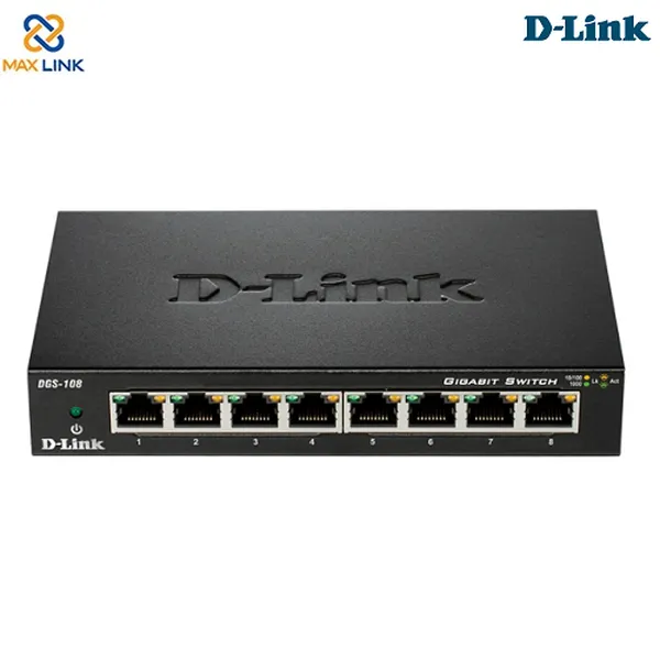 Giga Switch 8 cổng DGS-108