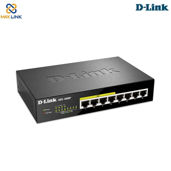 Gigabit POE Switch DGS-1008P