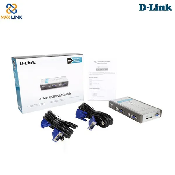 KVM Switch 4 cổng USB DKVM-4U