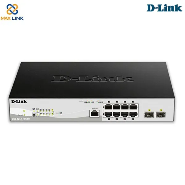 Layer 2 Smart Managed Gigabit PoE Switches DGS-1210-10P