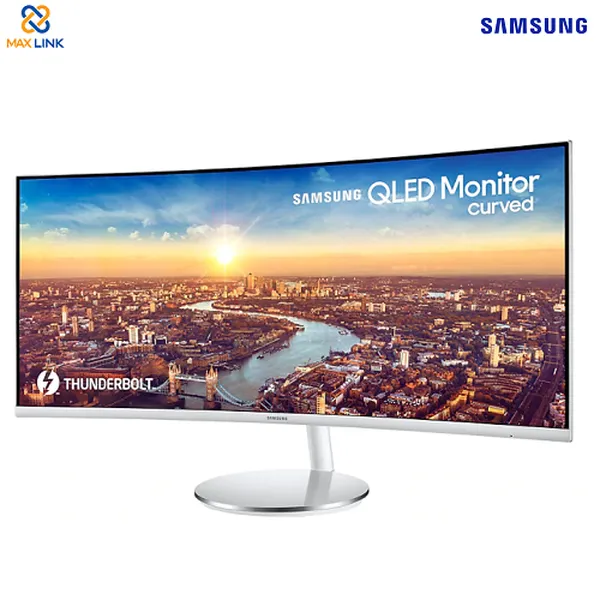 Màn hình máy tính cong LCD samsung QLED 34 inch LC34J791WTEXXV