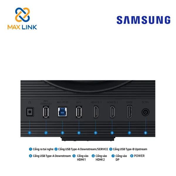 Màn hình máy tính Samsung Odyssey G7 G70F 4K 27 inch LS27FG702EEXXV