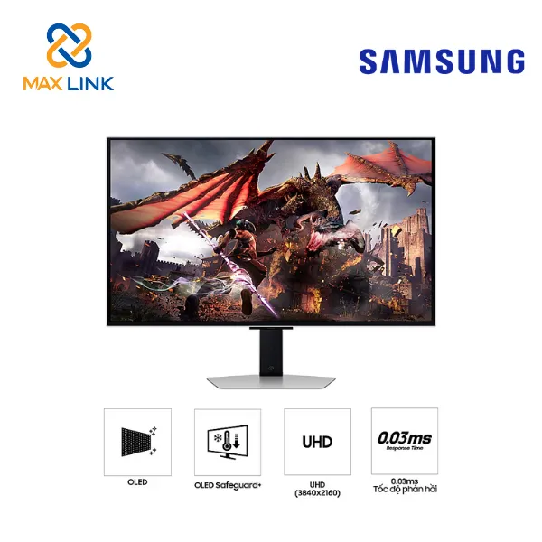 Màn hình máy tính Samsung Odyssey OLED G8 32 inch LS32DG802SEXXV