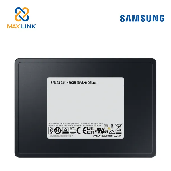 Ổ cứng Datacenter SSD SamSung PM893 2.5 inch SSD 480 GB MZ-7L348000