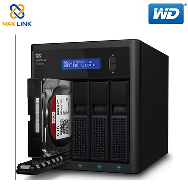 Ổ cứng di động My Cloud EX4100 16TB WDBWZE0160KBK-SESN