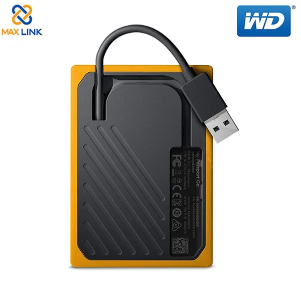 Ổ cứng di động SSD WD My Passport Go 500GB WDBMCG5000AYT-WESN (Vàng)