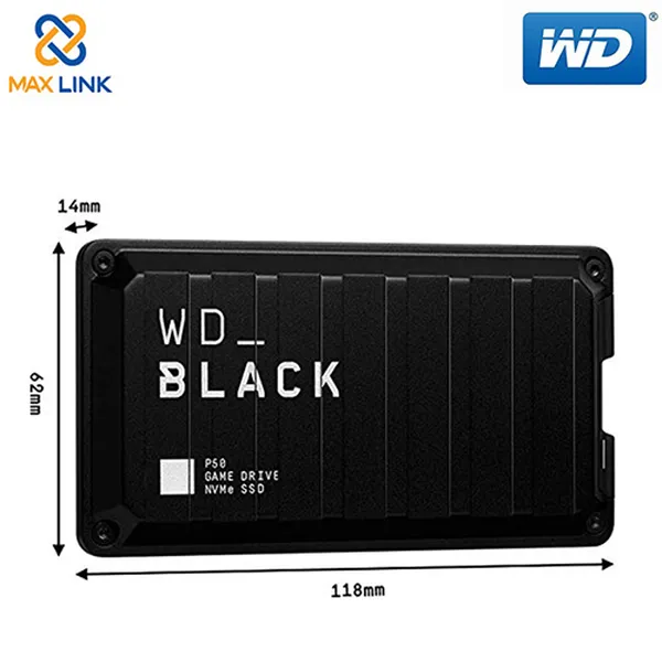 Ổ cứng WD BLACK P50 Game Drive SSD 2TB WDBA3S0020BBK-WESN