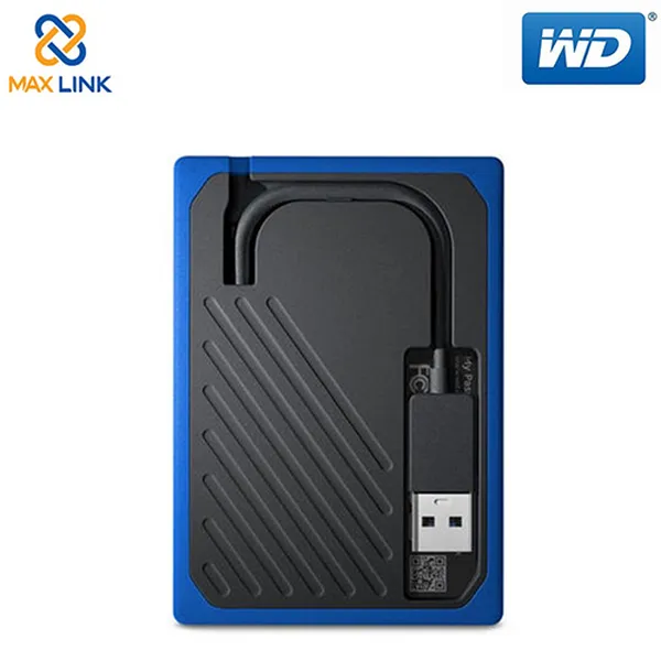 Ổ cứng di động WD My Passport GO Blue 500GB WDBMCG5000ABT-WESN