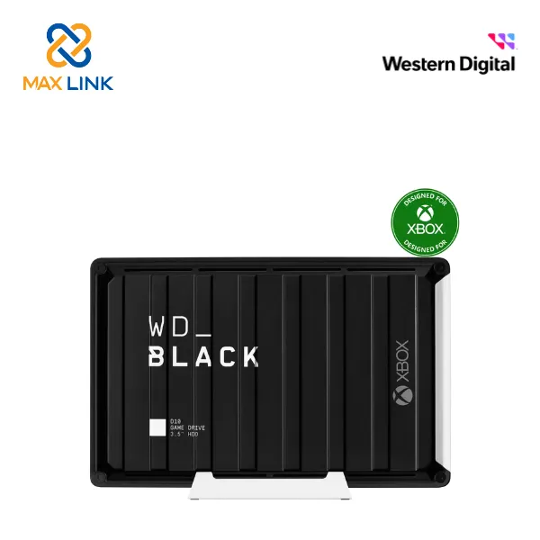 Ổ cứng di động HDD Western Digital Black D10 Game Drive For Xbox 12TB WDBA5E0120HBK-SESN