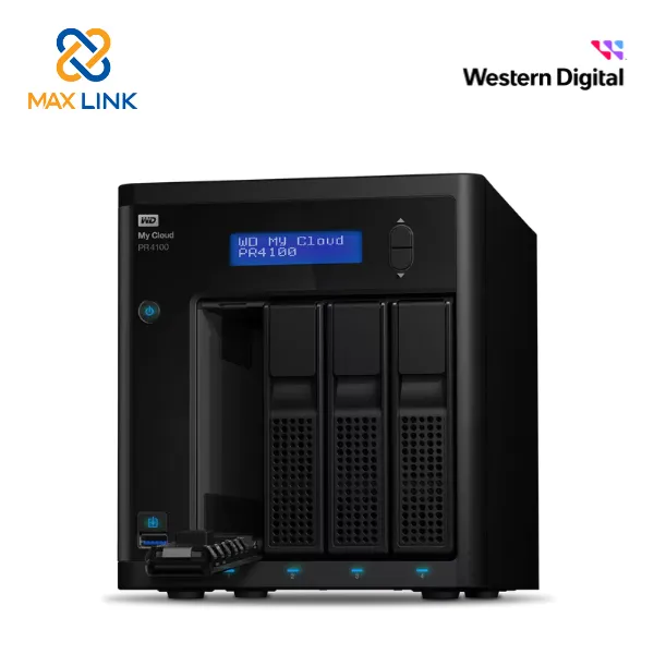 Ổ cứng di động Western Digital My Cloud PR4100 16TB WDBNFA0160KBK-SESN