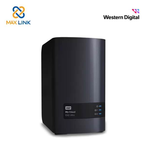 Ổ cứng di động Western Digital My Cloud EX2 Ultra 4TB WDBVBZ0040JCH-SESN