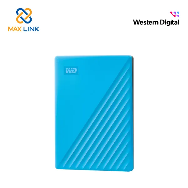 Ổ cứng di động WESTERN My Passport 4TB WDBPKJ0040BBL-WESN (Xanh)