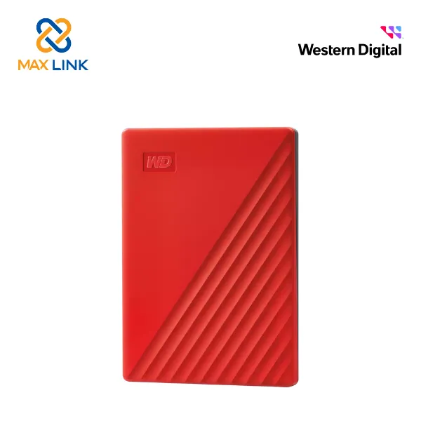 Ổ cứng di động WESTERN My Passport 1TB WDBYVG0010BRD-WESN (Đỏ)