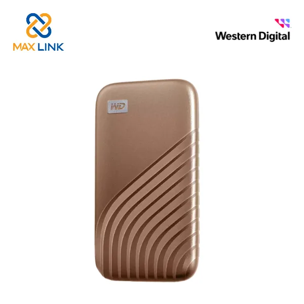 Ổ cứng di động WESTERN My Passport SSD 500GB WDBAGF5000AGD-WESN (Vàng)