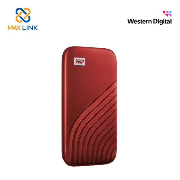 Ổ cứng di động WESTERN My Passport SSD 2TB WDBAGF0020BRD-WESN (Đỏ)