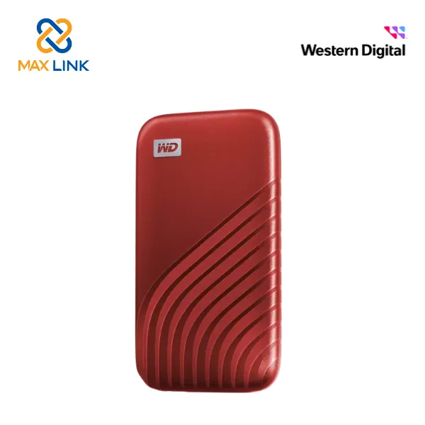 Ổ cứng di động WESTERN My Passport SSD 2TB WDBAGF0020BRD-WESN (Đỏ)
