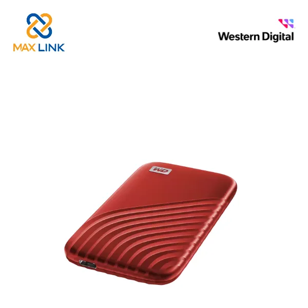 Ổ cứng di động WESTERN My Passport SSD 2TB WDBAGF0020BRD-WESN (Đỏ)