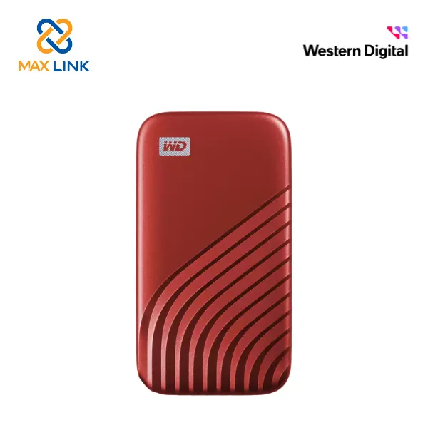 Ổ cứng di động WESTERN My Passport SSD 2TB WDBAGF0020BRD-WESN (Đỏ)