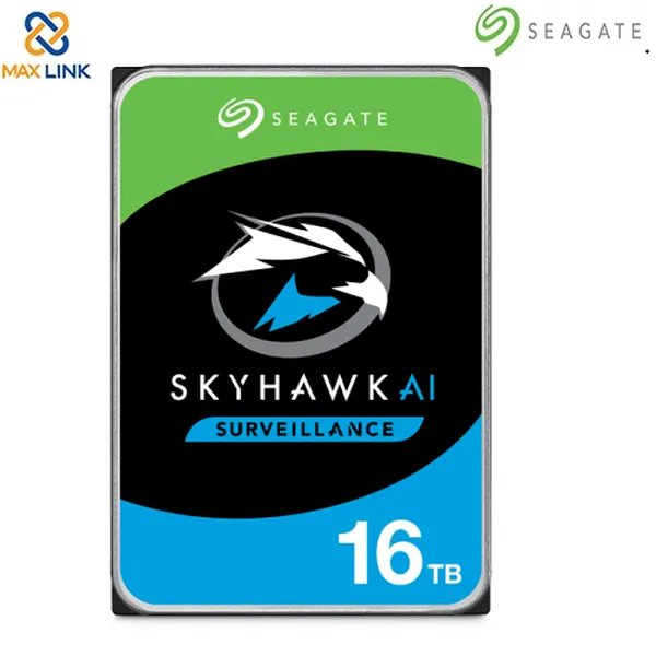 Ổ cứng HDD Camera Seagate Skyhawk AI 16TB 3.5" Sata ST16000VE000