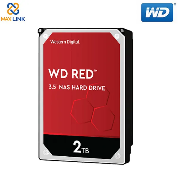Ổ cứng HDD NAS WD Red 2TB Sata3 5400rpm (WD20EFAX)