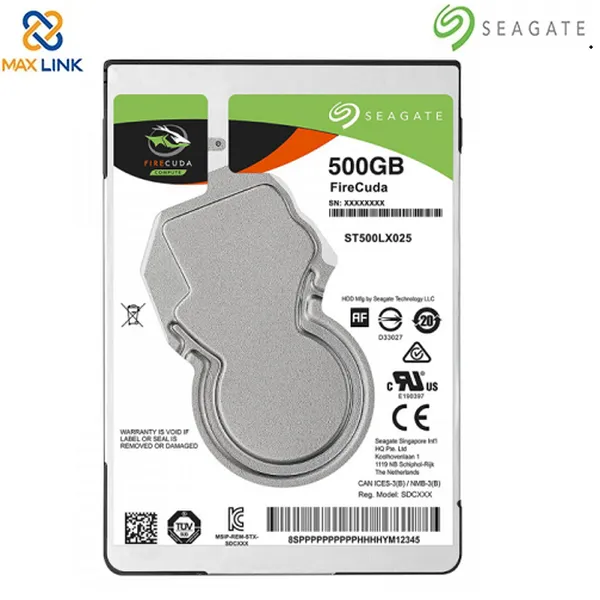 Ổ cứng HDD Seagate Firecuda 500GB 2.5" SATA3 5400 (ST500LX025)