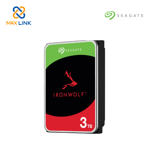 Ổ cứng HDD SEAGATE NAS IRONWOLF 3.5 3TB ST3000VN006