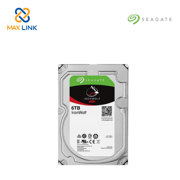 Ổ cứng HDD SEAGATE NAS IRONWOLF PRO 3.5 6TB ST6000VN006