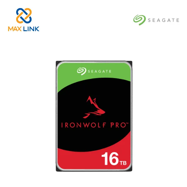 Ổ cứng Seagate IRONWOLF PRO 3.5 16TB ST16000NT001