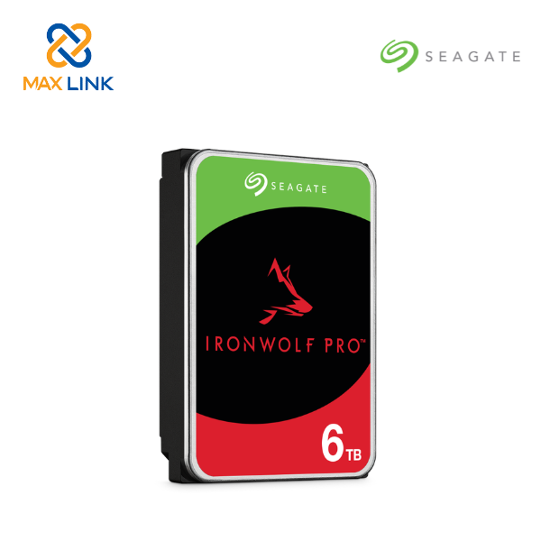 Ổ cứng HDD SEAGATE NAS IRONWOLF PRO 3.5 6TB ST6000VN006