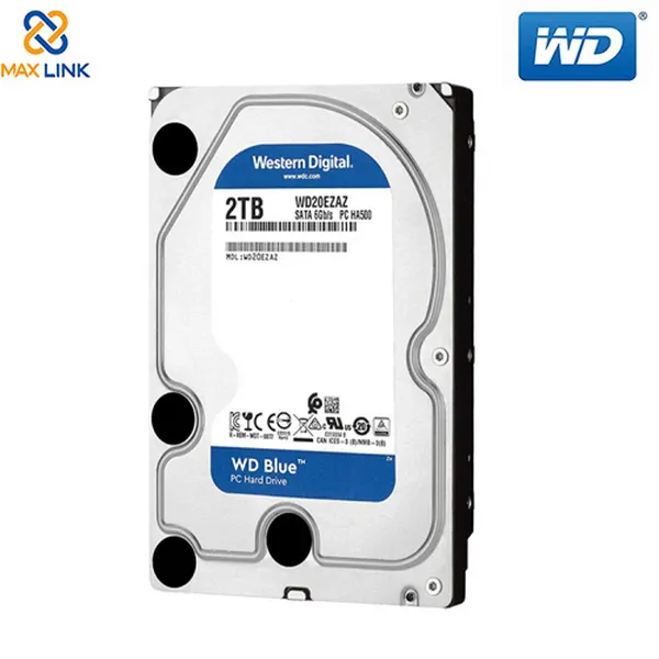 Ổ cứng HDD WD Blue 2TB 3.5" SATA 3 - WD20EZAZ
