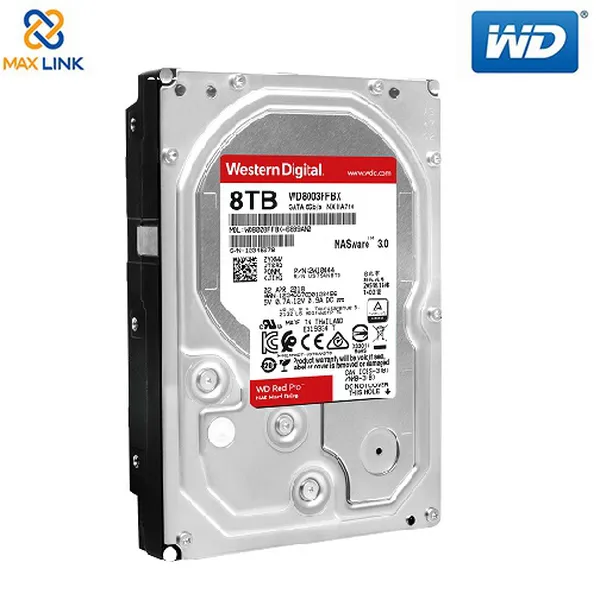 Ổ cứng HDD WD Red Pro 8TB 256MB 7200RPM WD8003FFBX